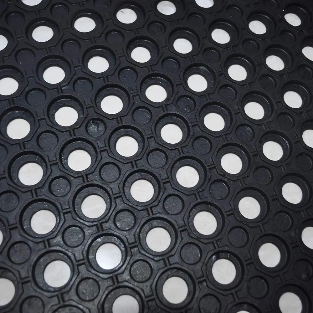 Anti-Fatigue Rubber Floor Mat - NANBOWANG Commercial Grade Grease Resistant Non-Slip Recycle Tyre Floor Mats for Restaurant Kitchen Bar Garden Outdoor Wet Area(24"X36")