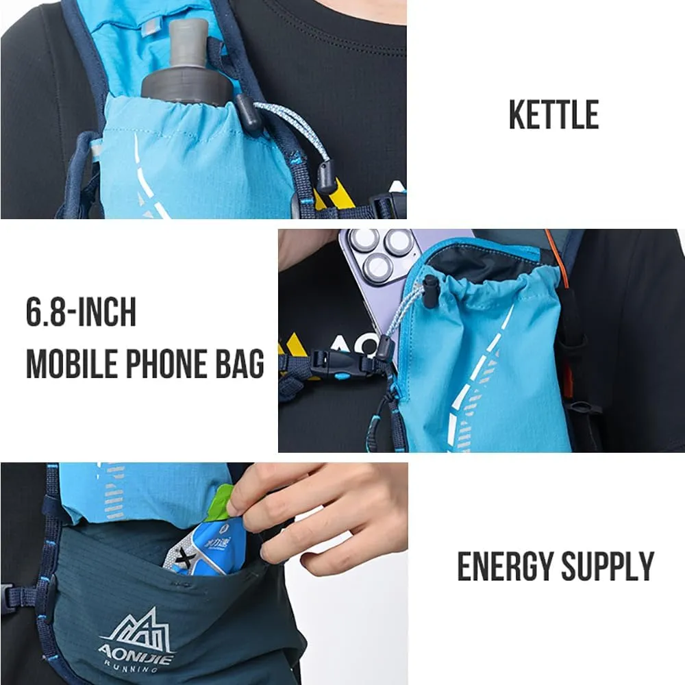 AONIJIE 18L Hiking Camping Backpack Men Women Lightweight & Water Resistant Running Hydration Pack for Hiking, Running, Cycling, Touring, Backpacking