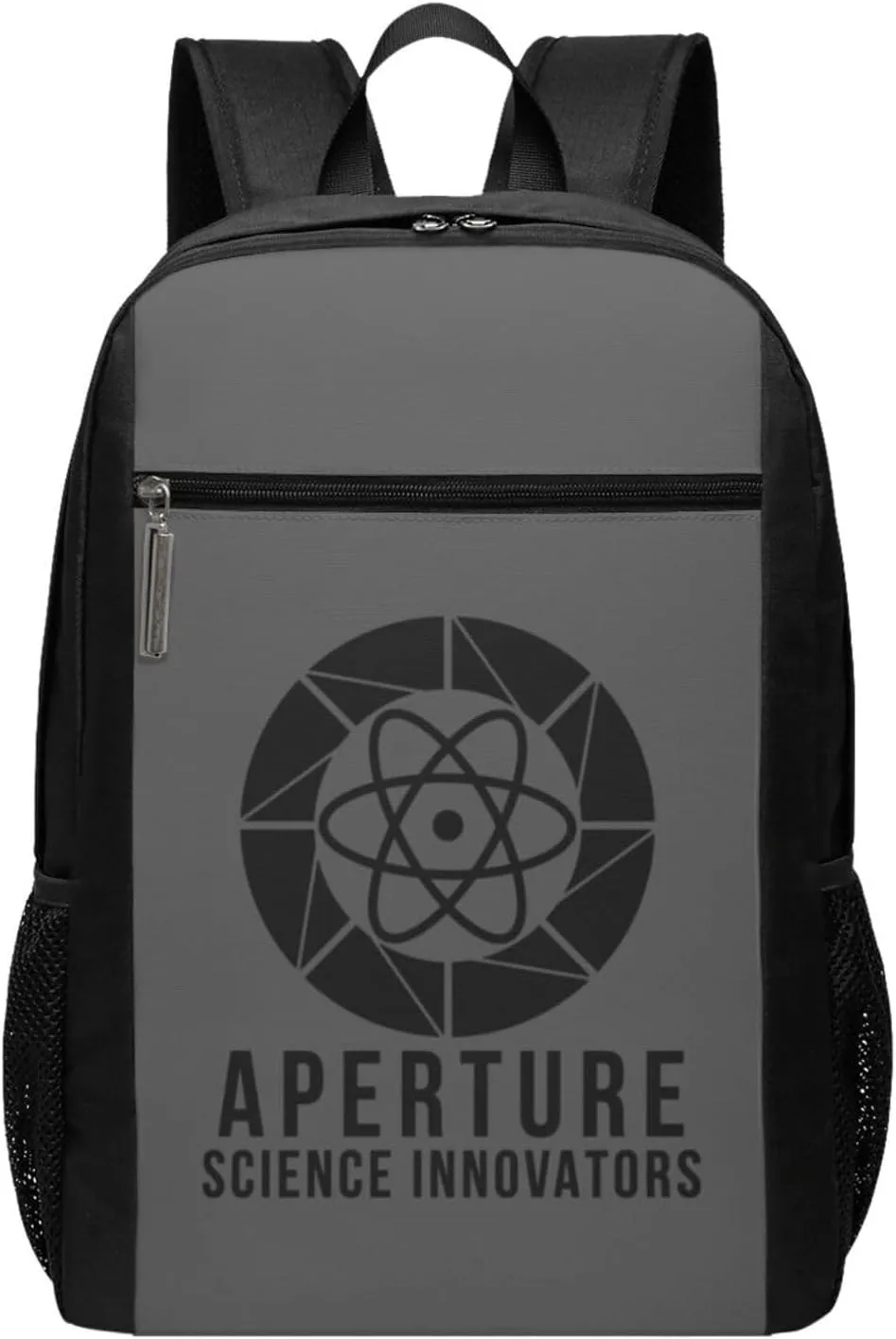 Aperture Science Innovators Travel Laptop Backpack, Business Anti Theft Slim Sturdy Laptops Backpacks, College Computer Bag Gift for Men & Women Fits 17 Inch Notebook,Black