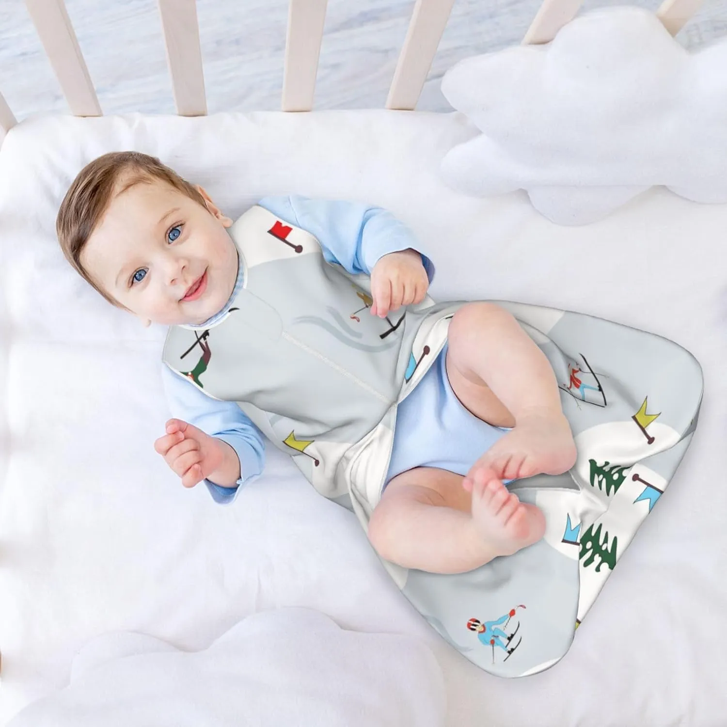 Baby Sleep Sack 0-24 Months Winter Skiing Skier Leisure Ski Fun Unisex Baby Sleeping Bag