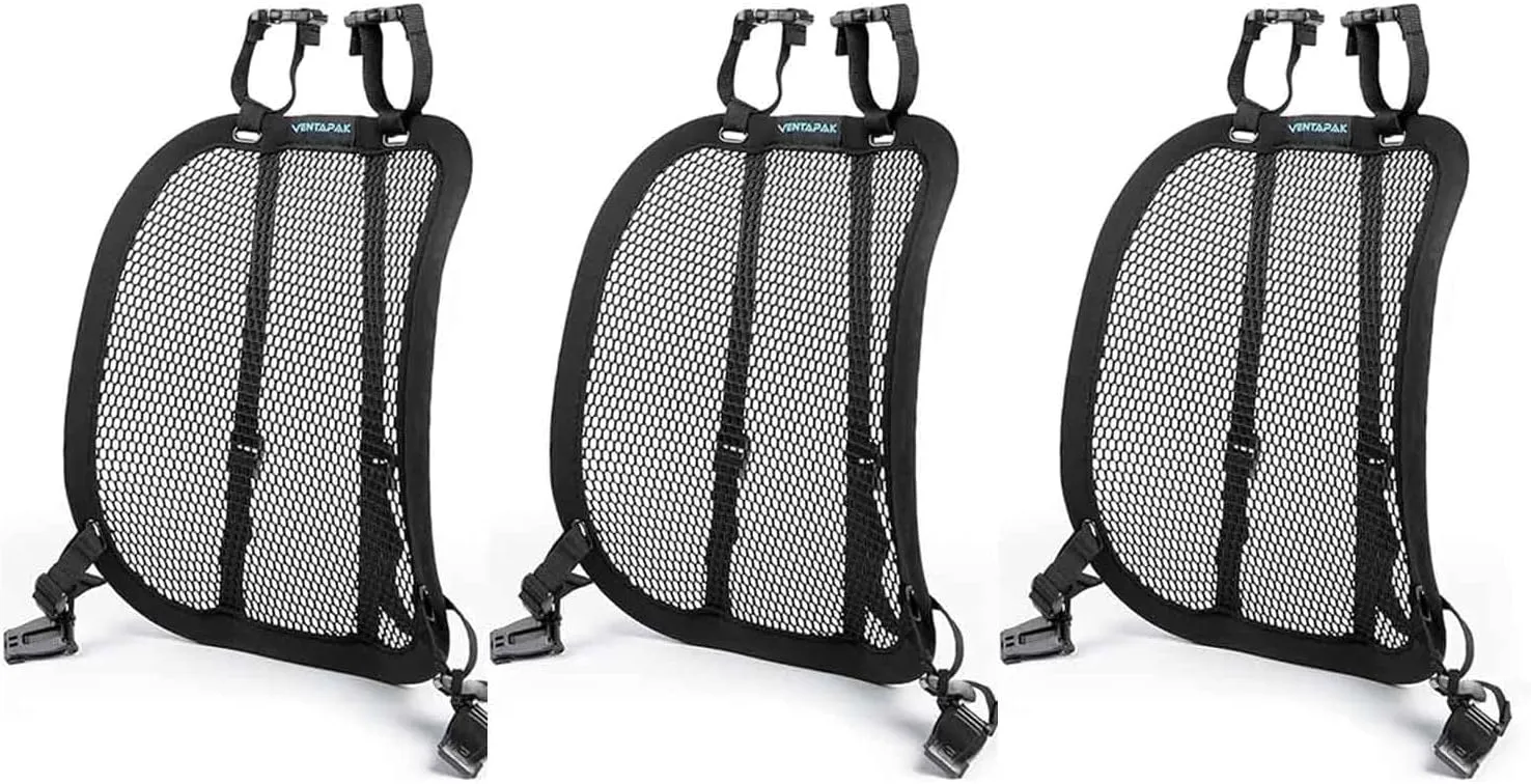 Backpack AccessoriesBackpack SpacerBiking BackpacksSupport Ventilation Frame ，The Improve Airflow and Decrease Sweat (Black three)