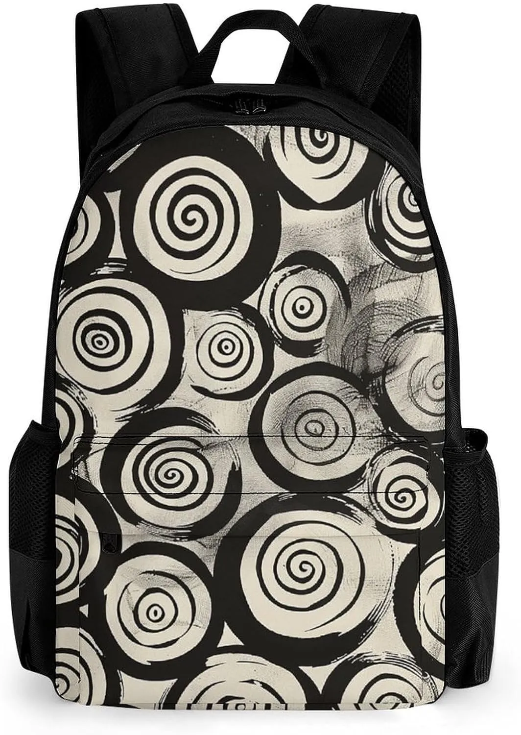 Backpack for Men Women Laptop Backpack Circular Swirl Pattern Casual Daypack Laptop Bag for Travel