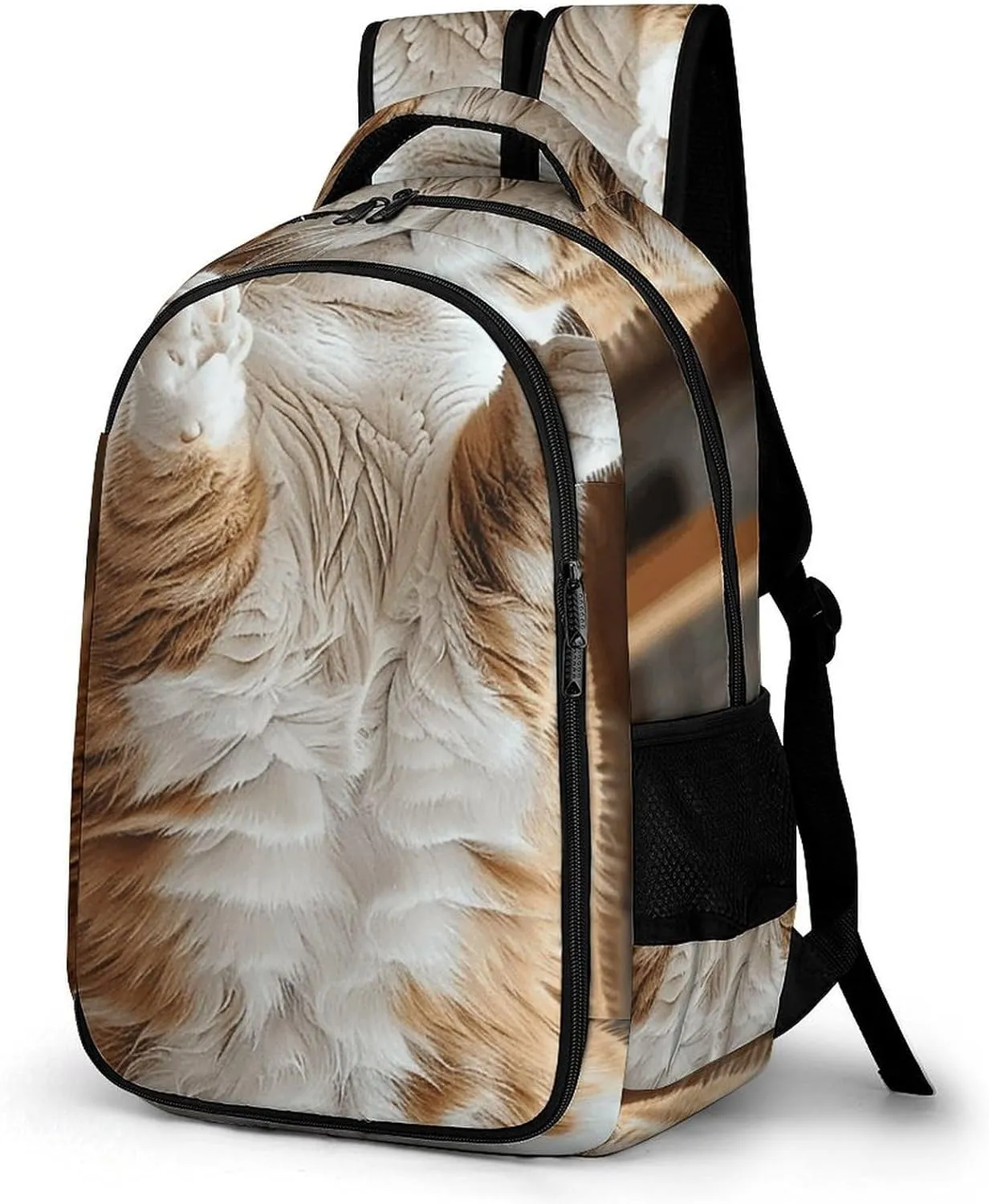 Backpack for Men Women Laptop Backpack Extremely Fat Cat Casual Daypack Laptop Bag for Travel