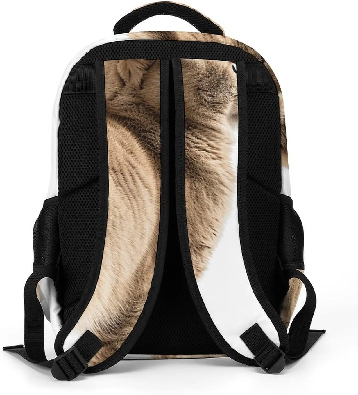 Backpack for Men Women Laptop Backpack Light Brown Cat Casual Daypack Laptop Bag for Travel