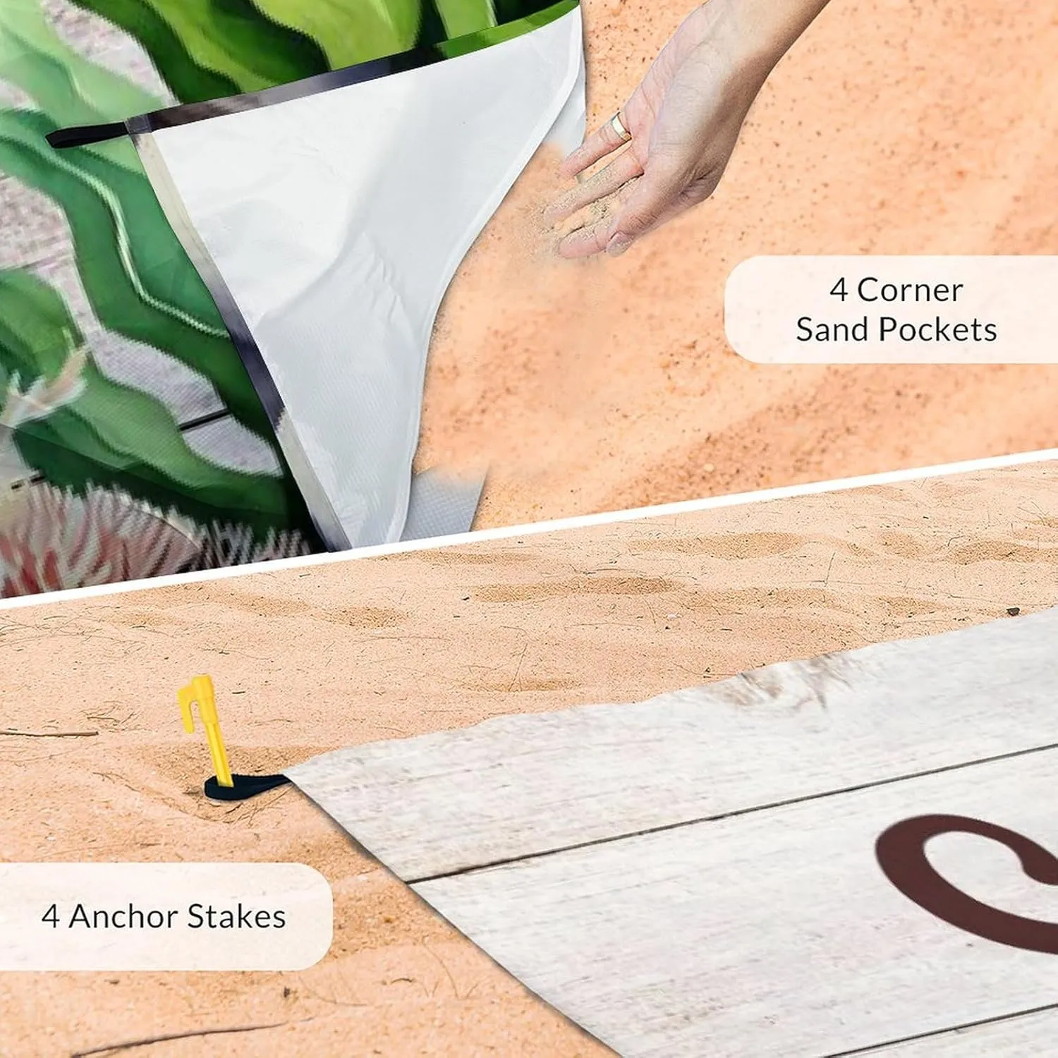 Beach Blanket Waterproof Sandproof, Extra Large Beach Blanket Foldable Lightweight, Beach Blanket Sandproof Summer Essentials, Picnic Beach Blanket for Outdoor Vacation, 9.2x9.8Ft (Sea Turtle)