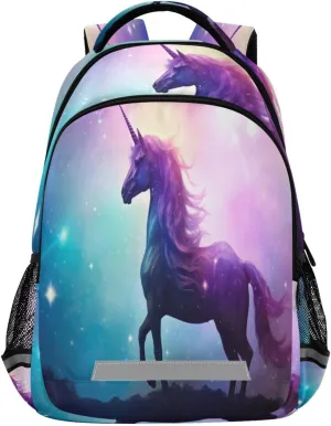 Beautiful Horse Design Waterproof Backpack - Casual Outdoor Sports Daypack with Ergonomic Shoulder Straps#585