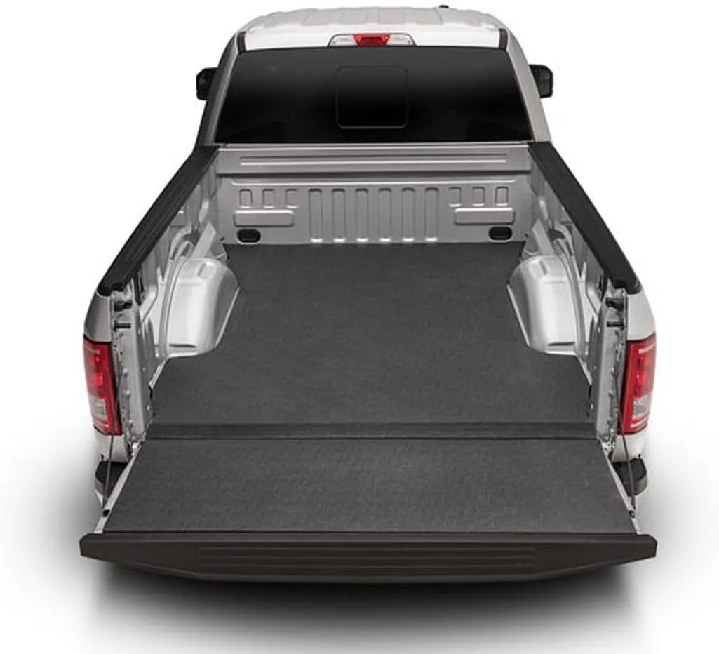 Bedrug / Bedtred Impact Bed Mat | Fits 2019 - 2024 Chevrolet Silverado / GMC Sierra 1500 (New Body Style) 69.9 Bed w/Out MultiPro Tailgate, w/Out Carbon Pro Bed, Charcoal Grey | IMC19CCS