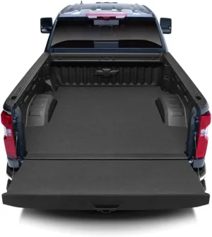 Bedrug / Bedtred Impact Bed Mat | Fits 2020 - 2024 Chevrolet Silverado / GMC Sierra 2500, 3500 HD 82.2 Bed w/Out Multi-Pro Tailgate, Charcoal Grey | IMC20SBS