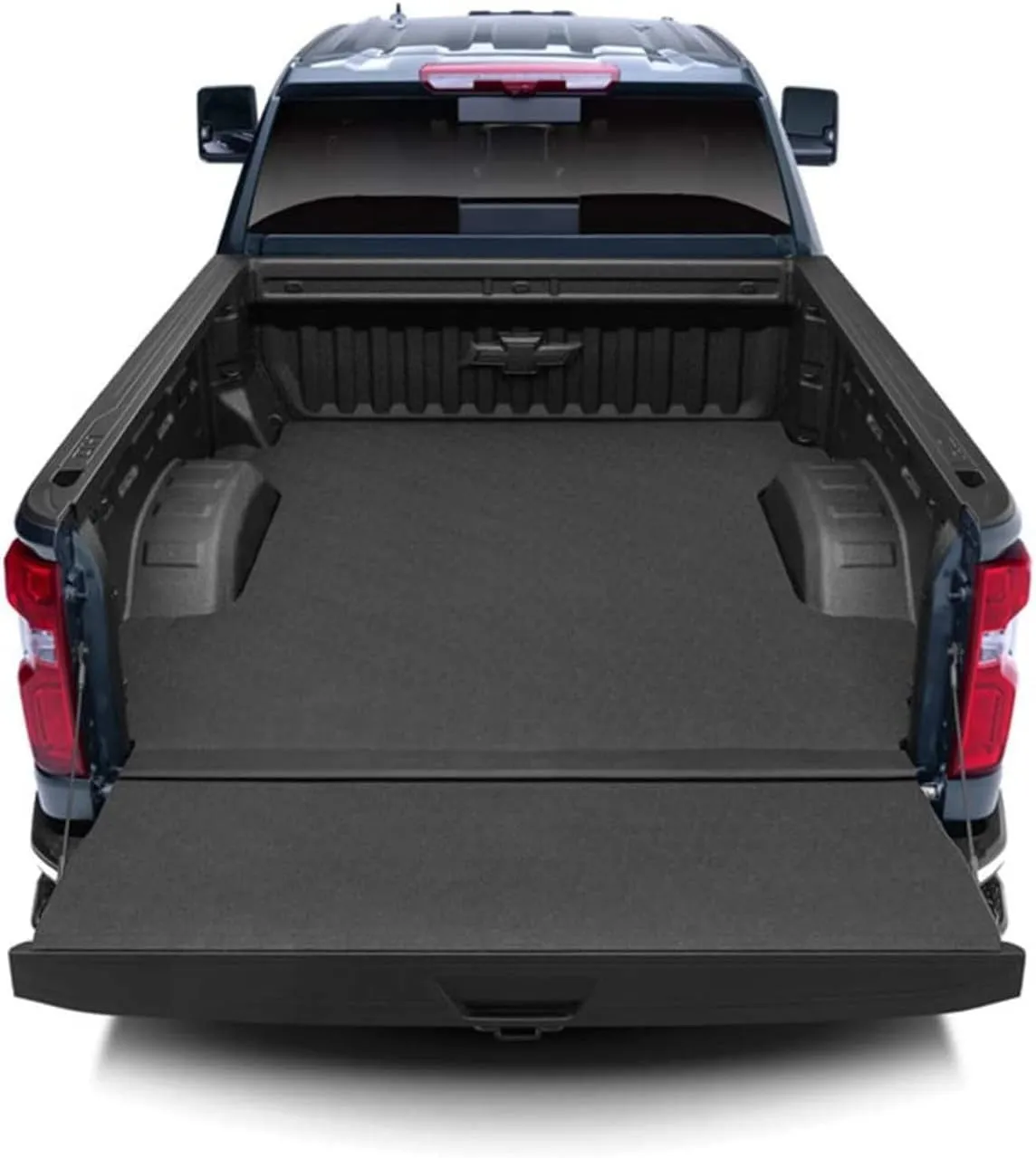Bedrug / Bedtred Impact Bed Mat | Fits 2020 - 2024 Chevrolet Silverado / GMC Sierra 2500, 3500 HD 82.2 Bed w/Out Multi-Pro Tailgate, Charcoal Grey | IMC20SBS