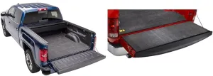 Bedrug Classic Bed Mat & Tailgate Mat | 2007-2018 Chevy Silverado/GMC Sierra 6.6" Bed (Legacy Model, w/Drop-in Style Bedliner), Charcoal Grey | BMC07SBD & BMC07TG