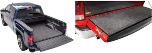 Bedrug Classic Bed Mat & Tailgate Mat | 2015-2023 Ford F-150 67.1 Bed (Includes 22-23 Lightning Models, Spray-in or No Bed Liner), Charcoal Grey | BMQ15SCS & BMQ15TG