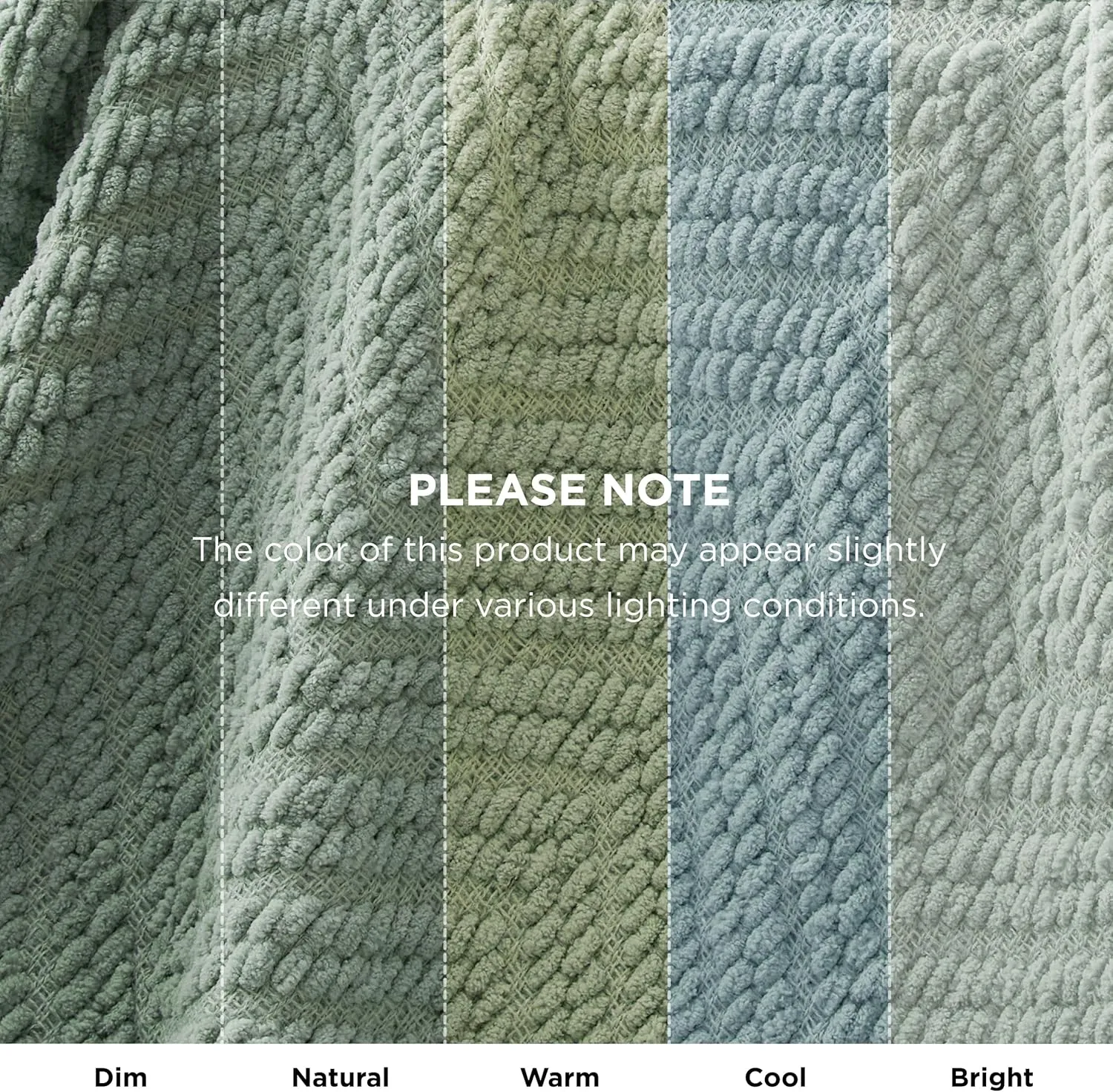 Bedsure Sage Green Throw Blanket for Couch – Versatile Knit Woven Chenille Blanket for Chair, Super Soft, Warm & Decorative Blanket with Tassels for Bed, Sofa and Living Room (Sage Green, Throw)