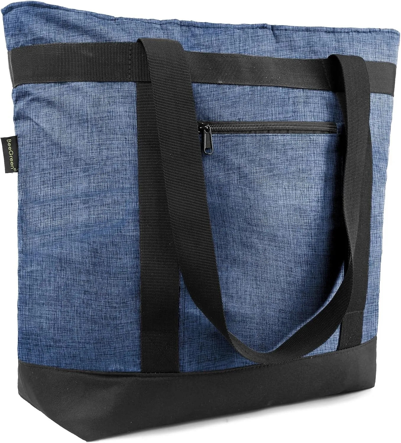 BeeGreen Insulated Cooler Bag Leakproof Freezer Shopping Tote for Groceries Thermal Food Delivery Bag