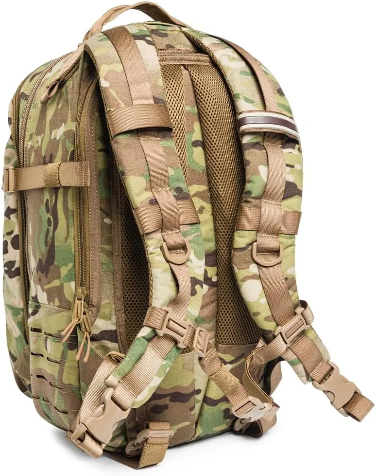Beretta Active Outdoors MolleWatertight Laptop Compartment 29L Tactical Multicam Backpack BS861T2257