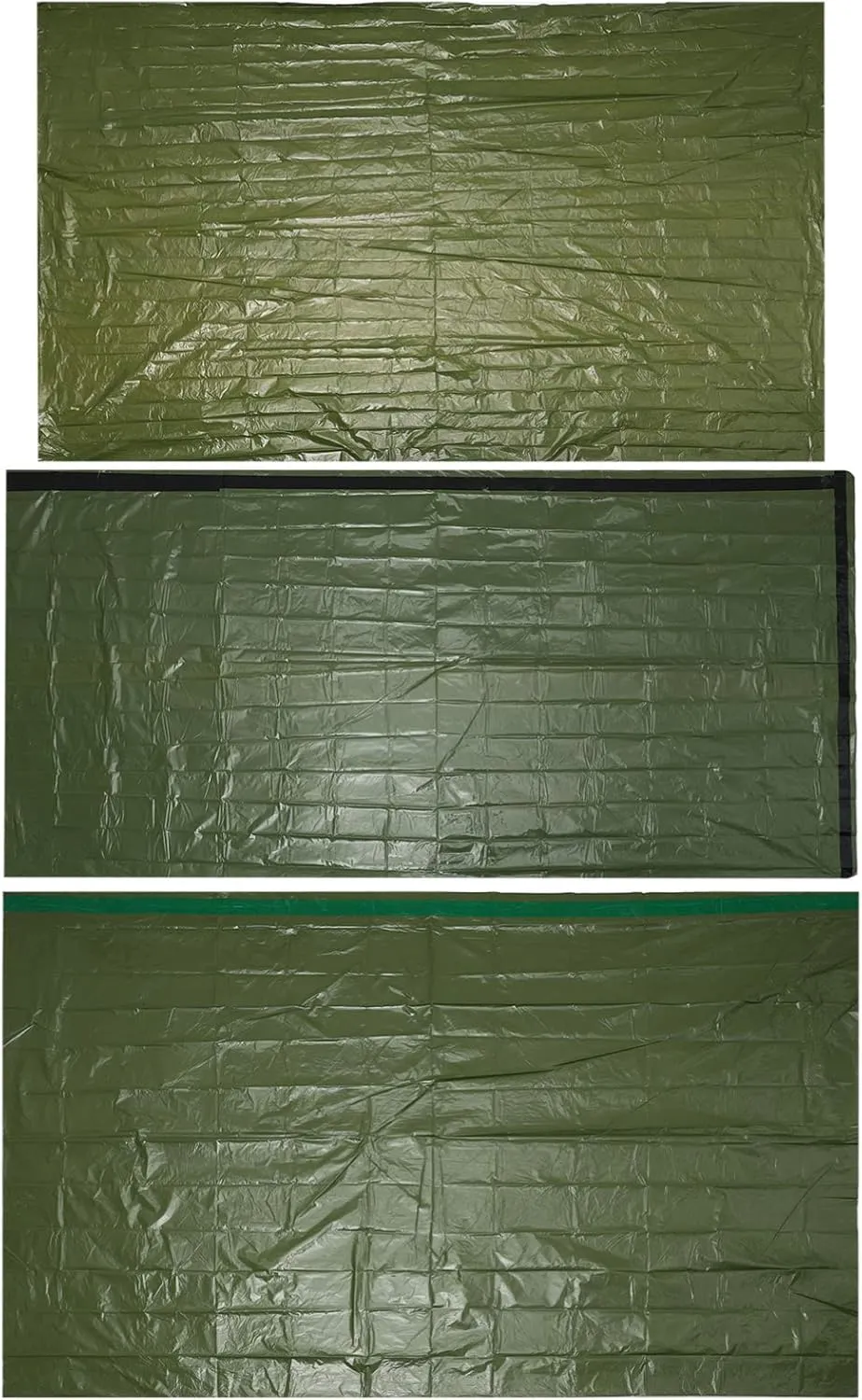 BESPORTBLE Emergency Sleeping Bag Thermal Sack Blanket Travel Foil Blanket with Tent for Outdoor Camping Hiking Sports Travel Accessories Orange