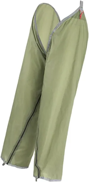 BESTonZON Lightweight Divided Outdoor Rain Pants with Pocket Wear Resistant and Breathable Design for Hiking Biking and Camping Legs Rainproof Protection Qing Color Olive Green