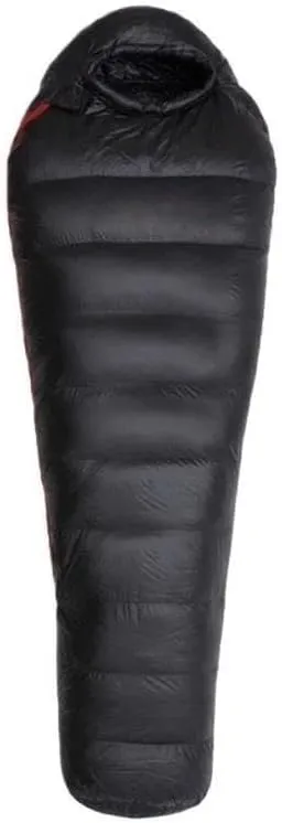 Black Snow Outdoor Camping Sleeping Bag Very Warm Down Filled Adult Mummy Style Sleep Bag 4 Seasons Camping Travel Sleeping Bag
