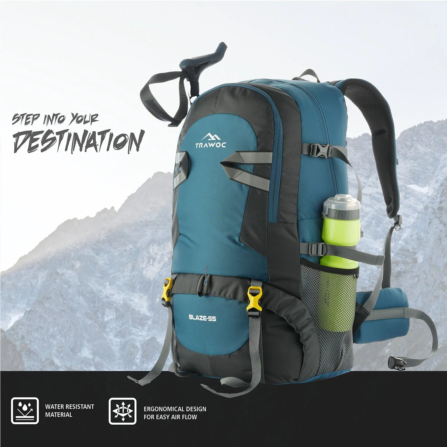 BLAZE-55 Backpack - Englishblue