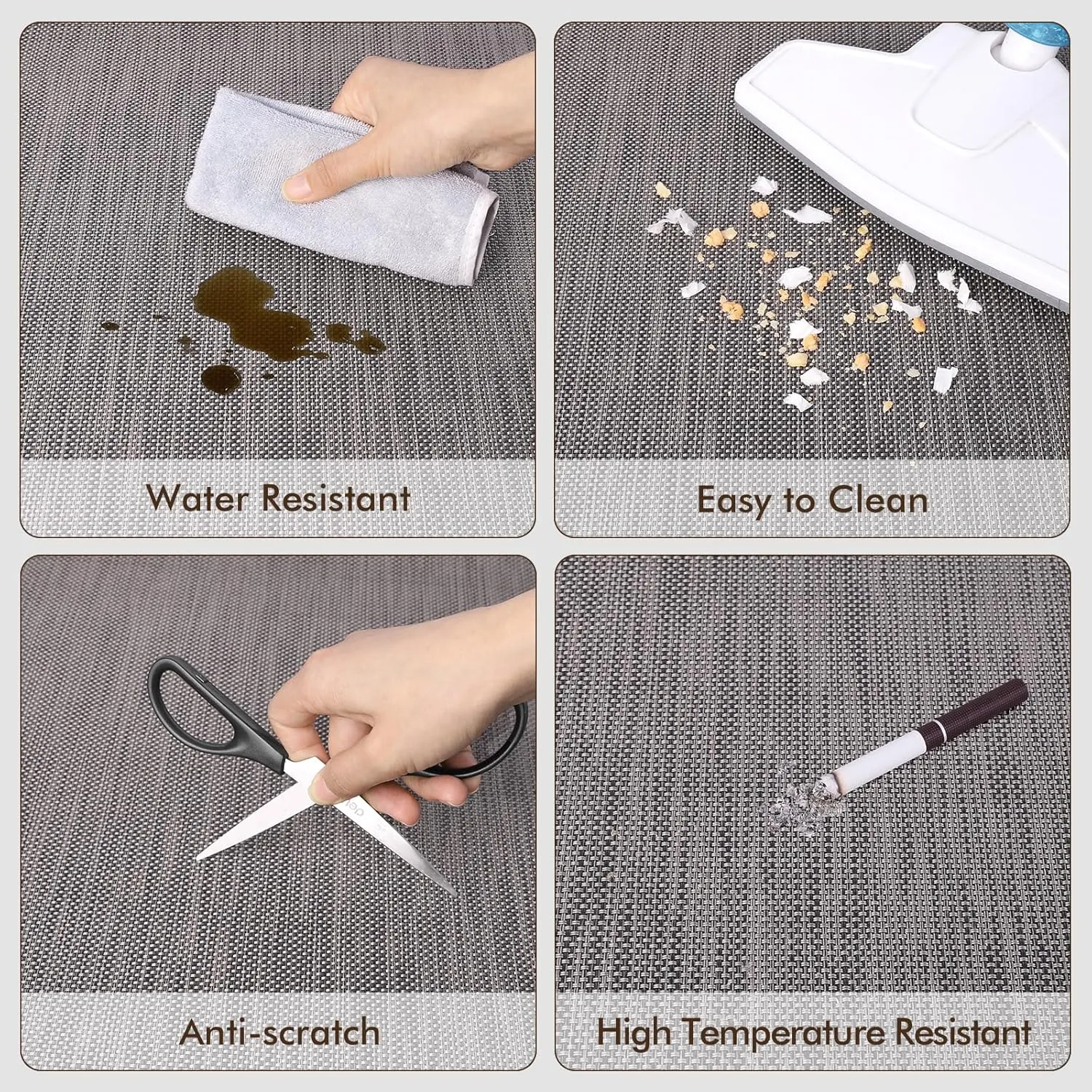 Blvornl Office Chair Mat for Hardwood Floor, 35" x 48" Desk Computer Chair Mat for Hard Wood and Tile Floor, Large Anti-Slip Hard Floor Protector Rolling Chair Mat, PVC Mat Desk Rug for Office Home