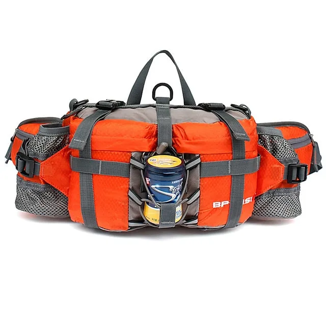 BP-VISION 6 L Fanny Pack Waist Bag / Waist pack Hiking Backpack Waterproof Rain Waterproof Quick Dry Water Bottle Pocket Multifunctional Outdoor Camping / Hiking Hunting Fishing Climbing Terylene