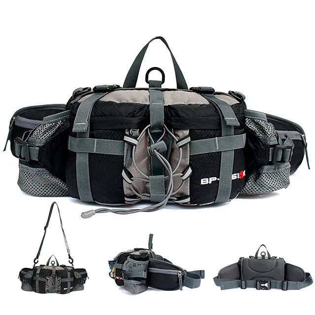 BP-VISION 6 L Fanny Pack Waist Bag / Waist pack Hiking Backpack Waterproof Rain Waterproof Quick Dry Water Bottle Pocket Multifunctional Outdoor Camping / Hiking Hunting Fishing Climbing Terylene