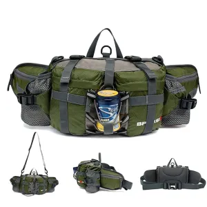 BP-VISION 6 L Fanny Pack Waist Bag / Waist pack Hiking Backpack Waterproof Rain Waterproof Quick Dry Water Bottle Pocket Multifunctional Outdoor Camping / Hiking Hunting Fishing Climbing Terylene