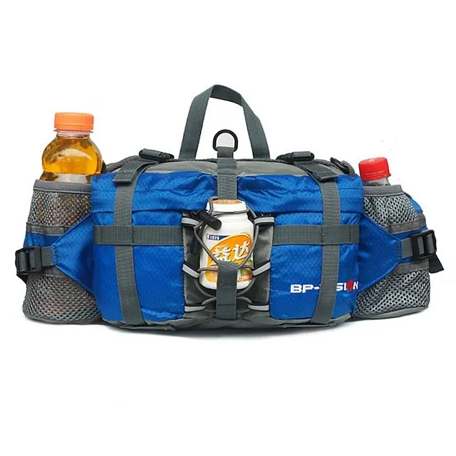 BP-VISION 6 L Fanny Pack Waist Bag / Waist pack Hiking Backpack Waterproof Rain Waterproof Quick Dry Water Bottle Pocket Multifunctional Outdoor Camping / Hiking Hunting Fishing Climbing Terylene