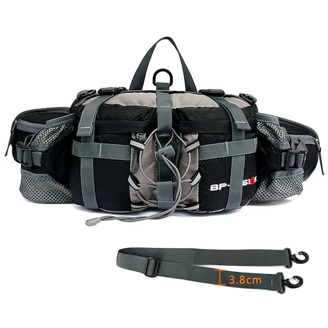 BP-VISION 6 L Fanny Pack Waist Bag / Waist pack Hiking Backpack Waterproof Rain Waterproof Quick Dry Water Bottle Pocket Multifunctional Outdoor Camping / Hiking Hunting Fishing Climbing Terylene