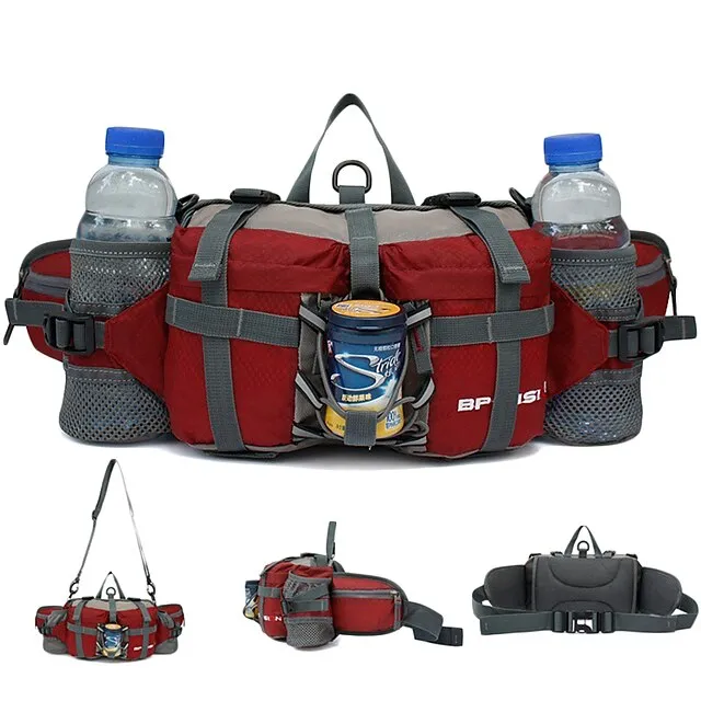BP-VISION 6 L Fanny Pack Waist Bag / Waist pack Hiking Backpack Waterproof Rain Waterproof Quick Dry Water Bottle Pocket Multifunctional Outdoor Camping / Hiking Hunting Fishing Climbing Terylene
