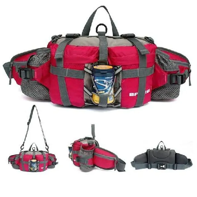 BP-VISION 6 L Fanny Pack Waist Bag / Waist pack Hiking Backpack Waterproof Rain Waterproof Quick Dry Water Bottle Pocket Multifunctional Outdoor Camping / Hiking Hunting Fishing Climbing Terylene