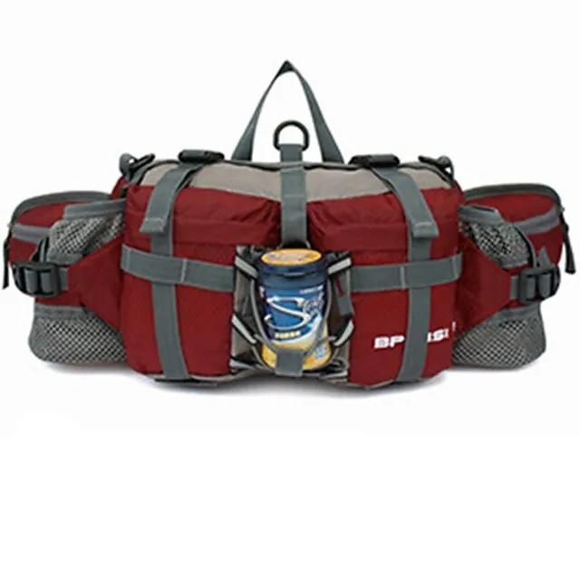 BP-VISION 6 L Fanny Pack Waist Bag / Waist pack Hiking Backpack Waterproof Rain Waterproof Quick Dry Water Bottle Pocket Multifunctional Outdoor Camping / Hiking Hunting Fishing Climbing Terylene