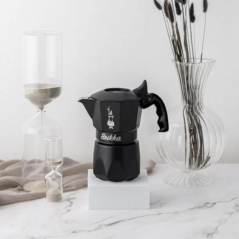 Brikka Black – Japan Limited Edition Stovetop Espresso Maker (2-Cup)