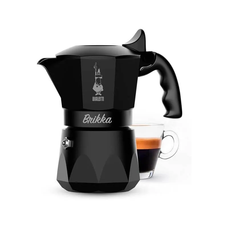 Brikka Black – Japan Limited Edition Stovetop Espresso Maker (2-Cup)