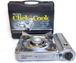 BT-5000 Click2Cook Stainless Butane Powered Portable Stove