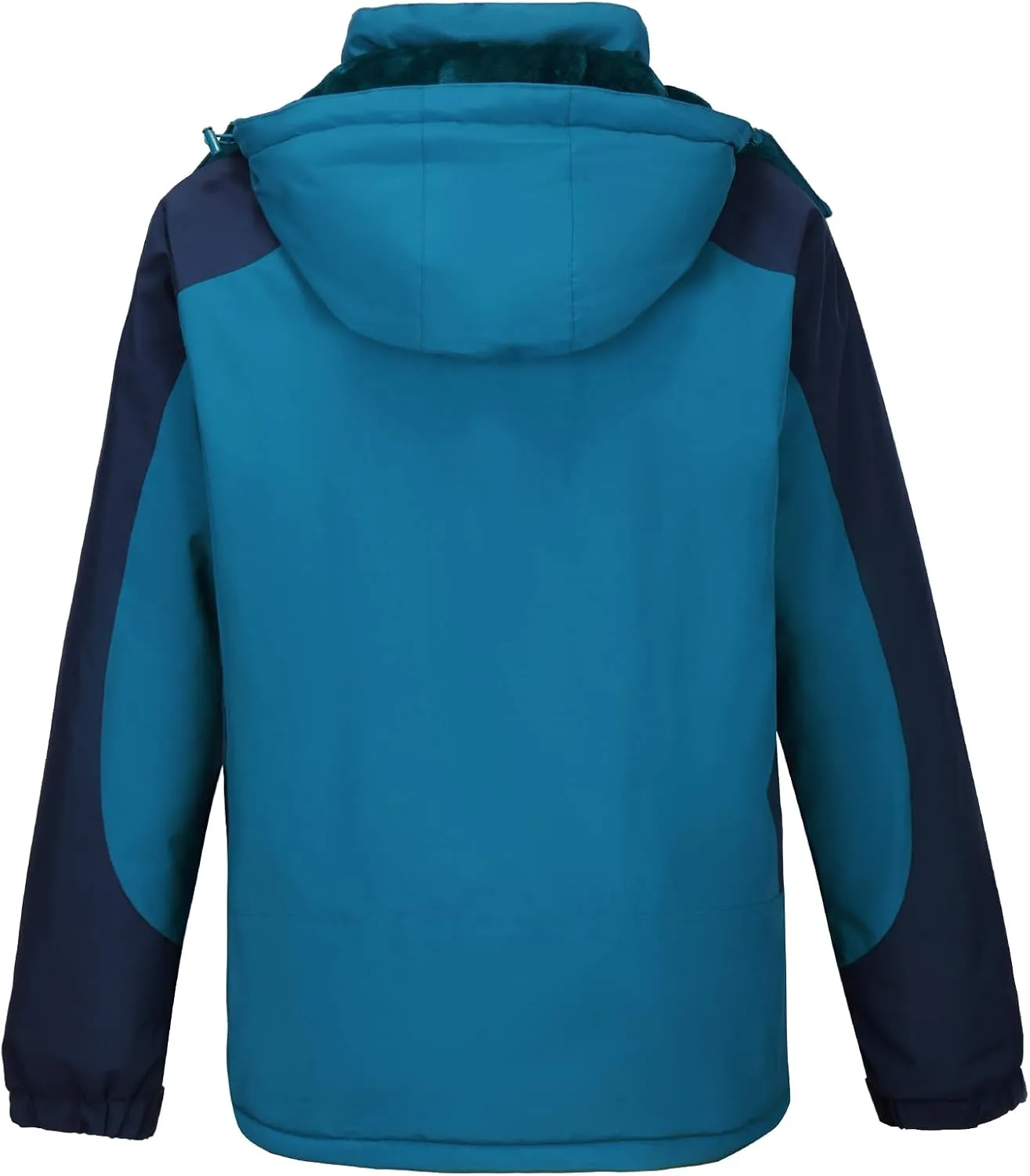 CAMEL CROWN Men's Ski Snow Jacket Waterproof Winter Snow Coat Windproof Warm Fleece Lining Hooded Parka Rain Jacket
