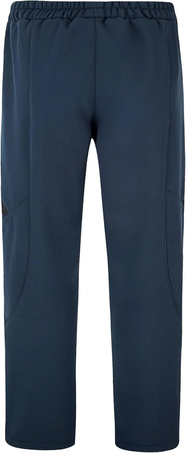 CAMLAKEE Kids Waterproof Hiking Pants Boys Girls Warm Winter Fleece Lined Outdoor Snow Ski Pants