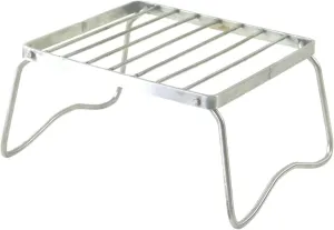Camp Table Stainless Steel Camping Folding Burner Stove Stand Bracket Holder BBQ Grill