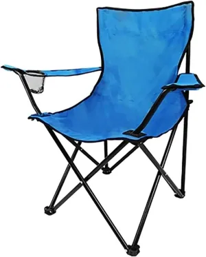 Camping Chair Outdoor Fishing Chair Folding Camping Chairs with Steel, Portable Camp and Sports Chair Heavy Duty for Adults Folding Chairs for Outside Portable