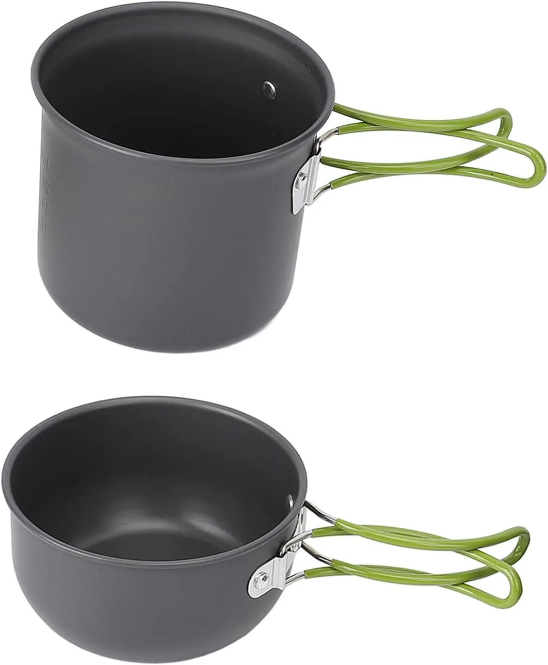 Camping Cooking Set, Outdoor Cookware Mess Kit with Carry Bag Car Camping Essentials for 1 to 2 People