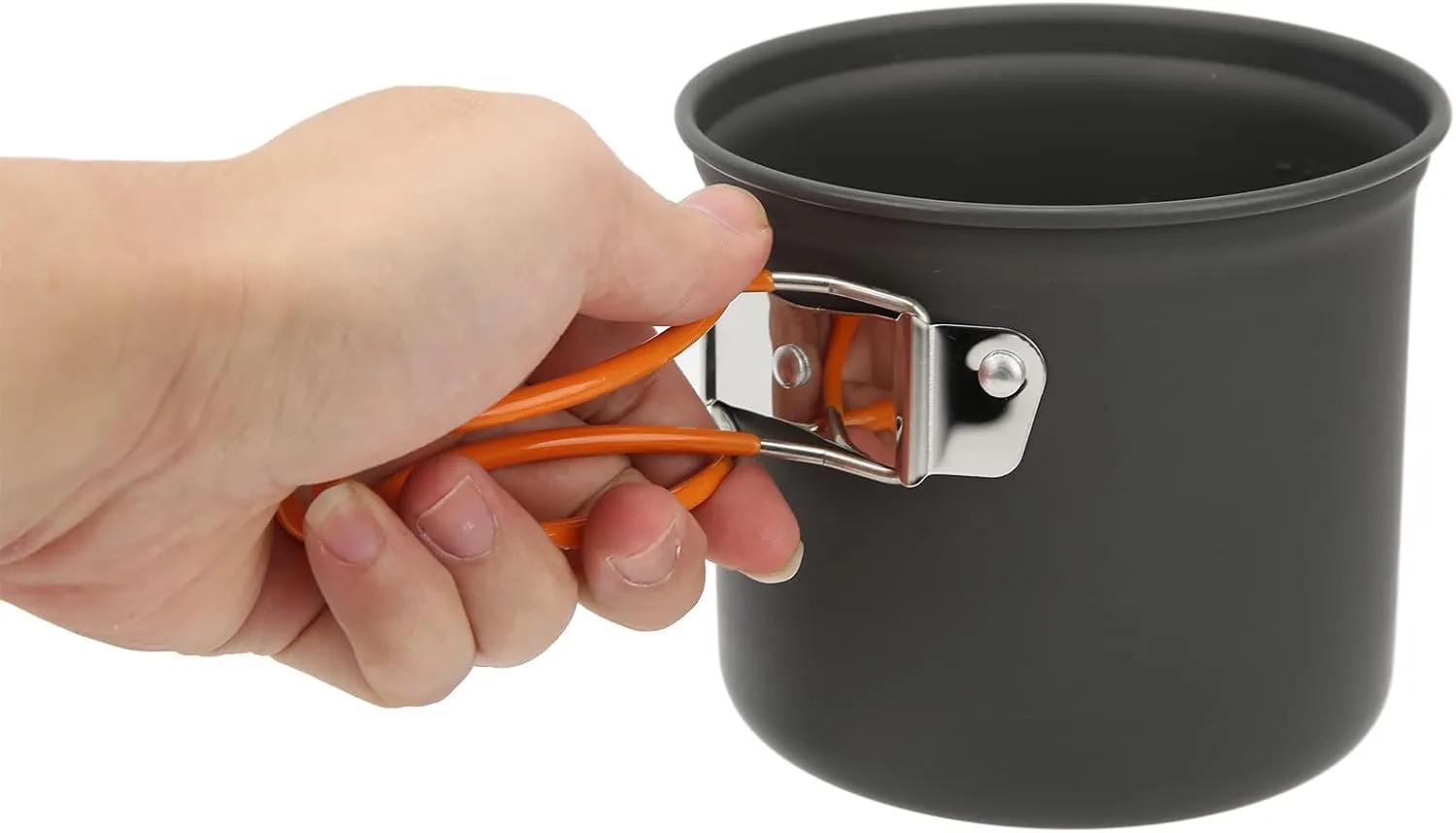 Camping Cooking Set Strong Aluminum Portable Stove Pot for Outdoor Camping Hiking