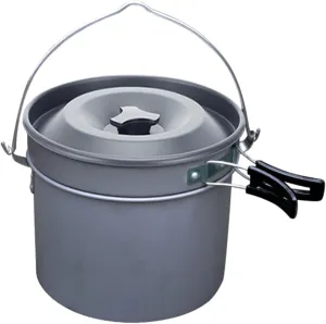 Camping Fire Pit Portable Backpacking Cooking Set 5-6 Person Picnic Cookware Stove Cookset