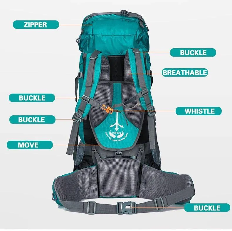 Camping Hiking Rucksack Super Light 80L
