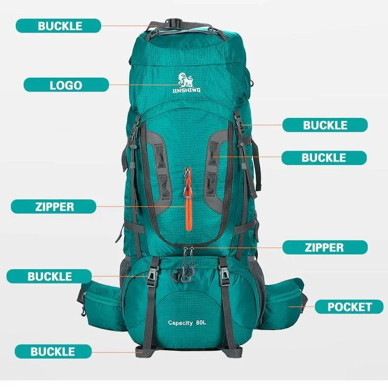 Camping Hiking Rucksack Super Light 80L