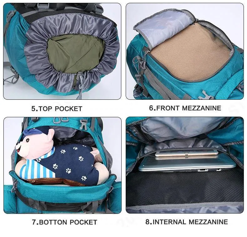 Camping Hiking Rucksack Super Light 80L