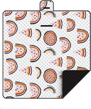 Camping Mat Foldable Large Picnics and Beach Blanket Light Weight Outdoor Blanket for Hiking Picnics Travel Camping