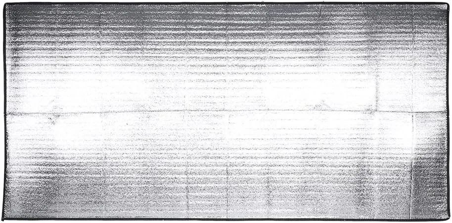 Camping Mat, Outdoor Camping Tent Mat with Foil EVA Pad Thermal Mattress Mat Pad Camping Mat Foam Foil Blanket for Sleeping (1 * 2M)