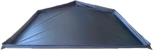 Camping Mat Oxford Waterproof Tent Mats Bathtub Shape Ground Sheet Ultralight Tent Tarp Floor Mats for Tents(Half)