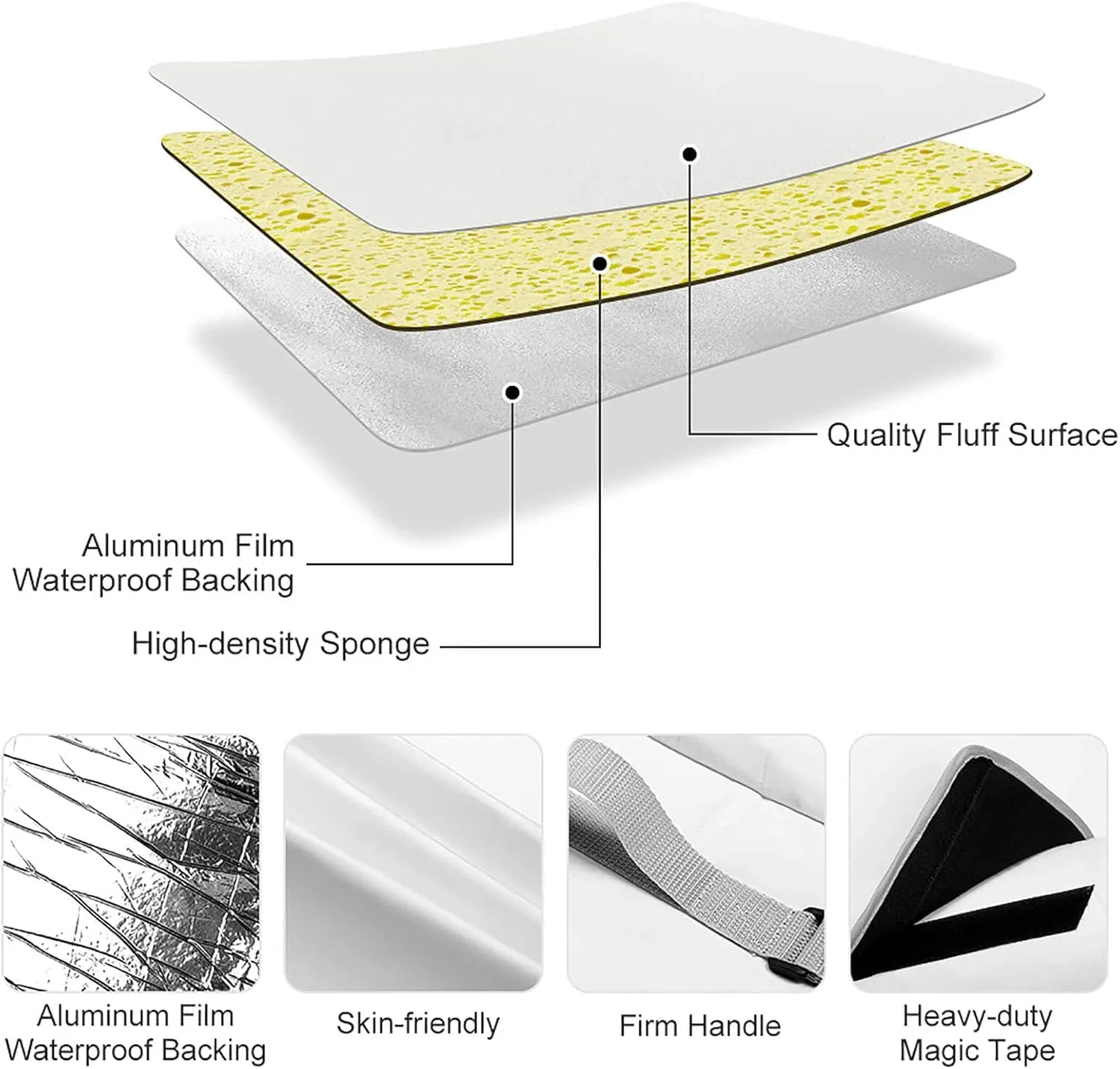 Camping Outdoor Foldable Blanket, Lightweight Peacock Feather Picnic Mat for Park Travel Grass Beach Camping Accessories
