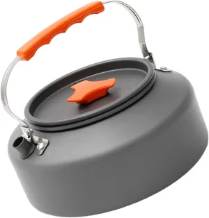 Camping Pots Water Boilers Outdoor Aluminum Teas Kettle Portable Teapot Hanging Pots Cookware for Camping Travel