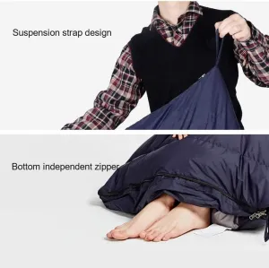 Camping Sleeping Bags Down Sleeping Bag 3-4 Seasons, 210 * 80 Cm, Water Resistant Sleeping Bag for Outdoors Camping Backpacking Hiking Trekking and Outdoor Activities Sur